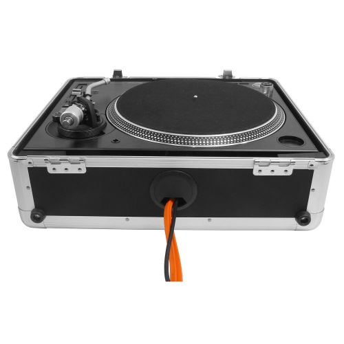 Жесткий флайткейс для винилового проигрывателя UDG Ultimate FlightCaseTurntable Silver (U93016SL)
